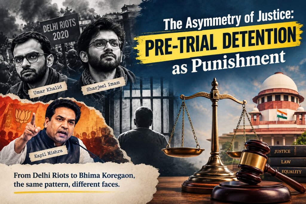 The Asymmetry of Justice: Pre-Trial Detention as Punishment