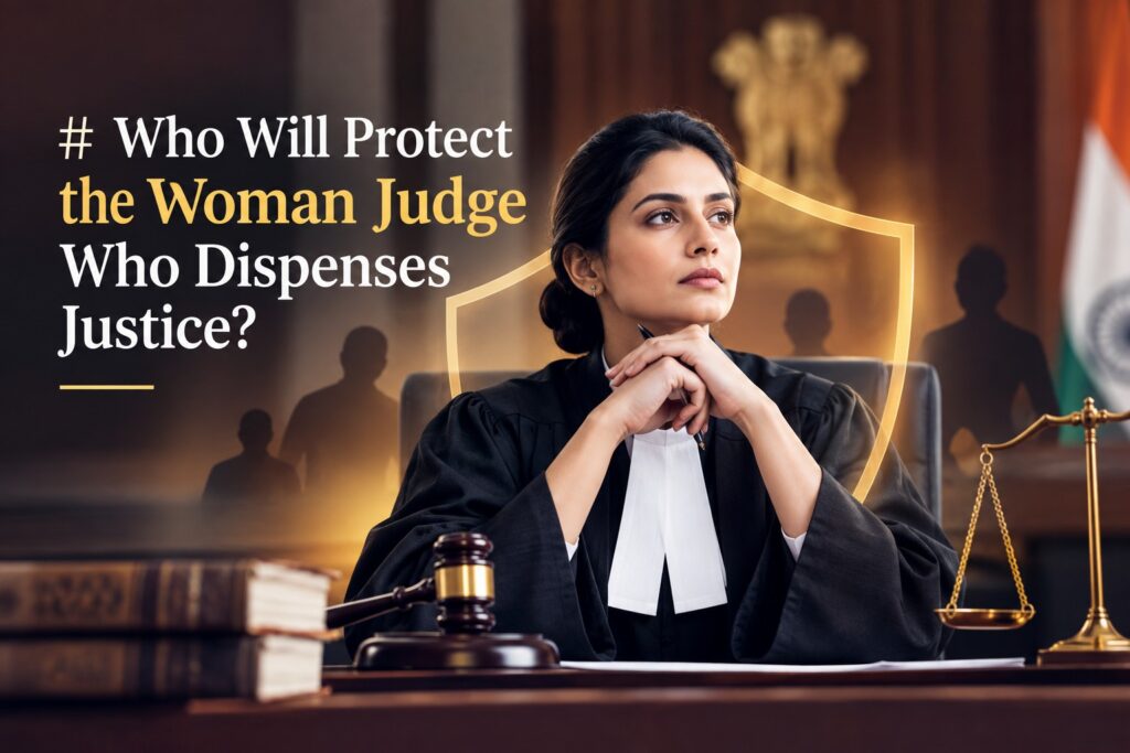 Who Will Protect the Woman Judge Who Dispenses Justice?
